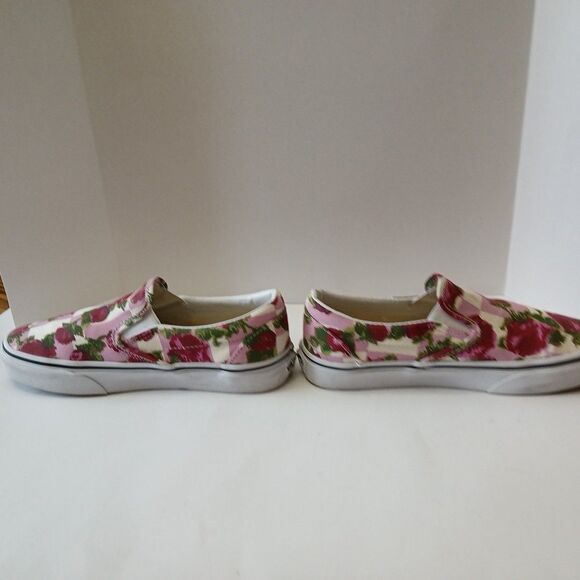 Vans Classic Slip-on Romantic Floral Canvas Pink  Shoes  Womens 7-Mens 5.5 - Picture 3 of 16